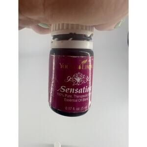 Young Living "Sensation" Essential Oil 5 ml Homeopathic Aromatherapy 80% Full